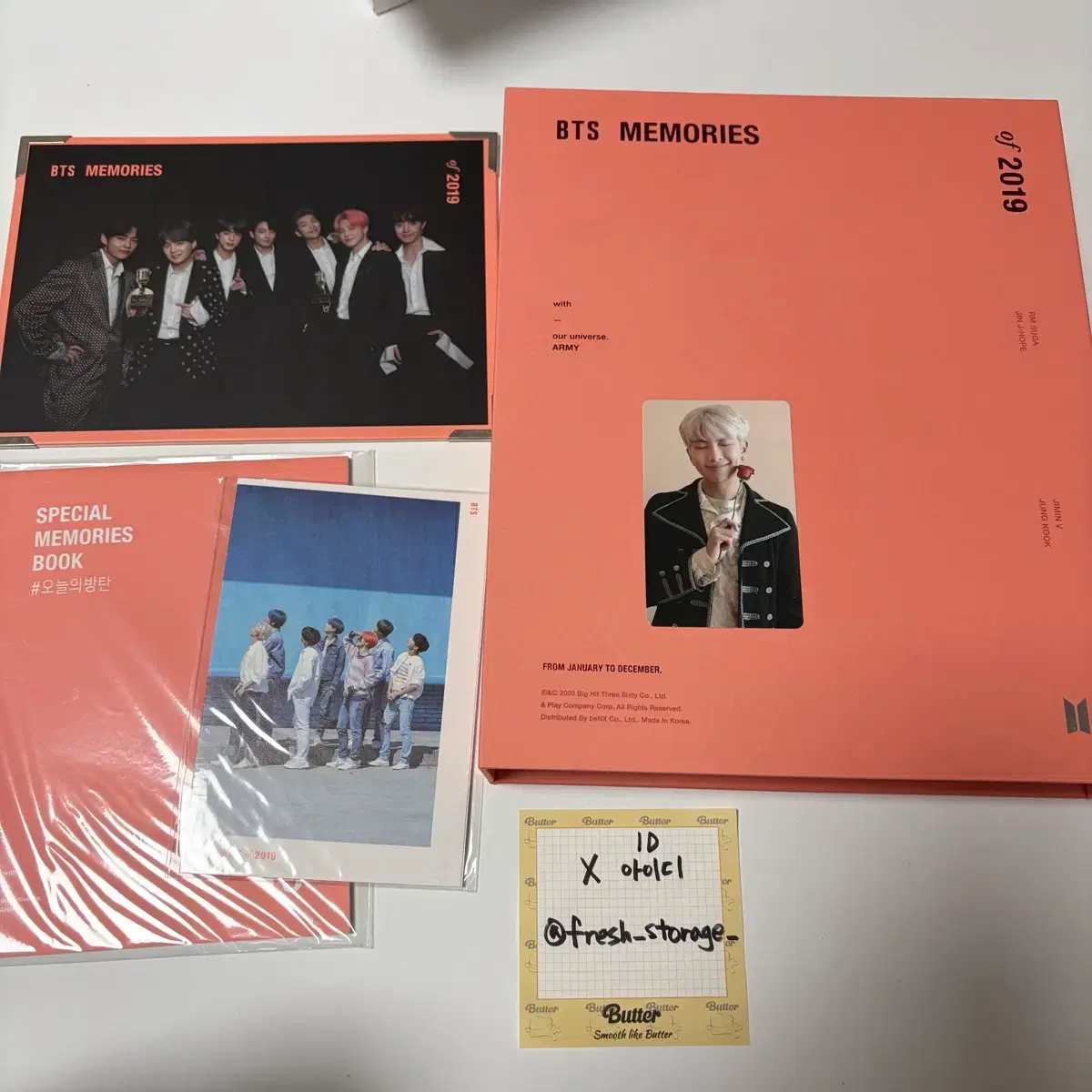 방탄소년단 메모리즈 2019 디비디 남준 포카 BTS DVD 알엠 RM | 브랜드